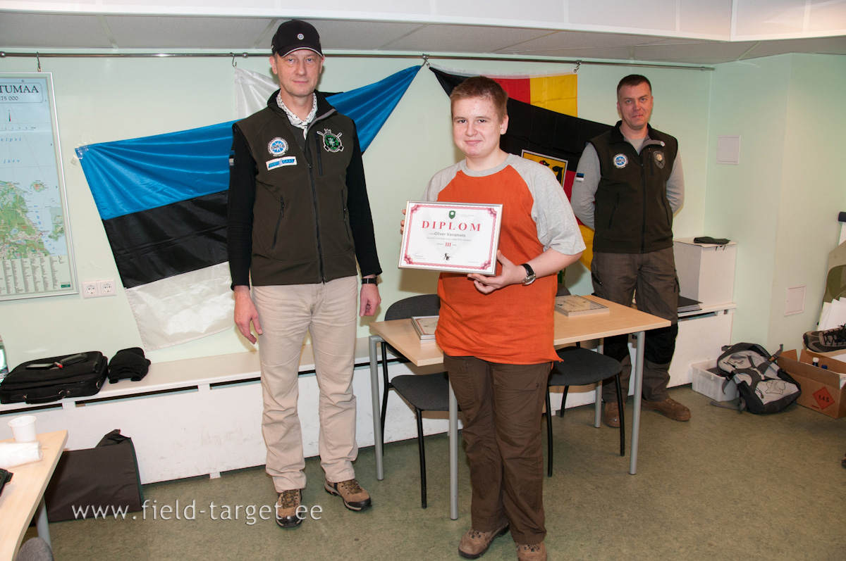 PCP kategooria III koht Oliver Vanamets, 7 tabamust 30st